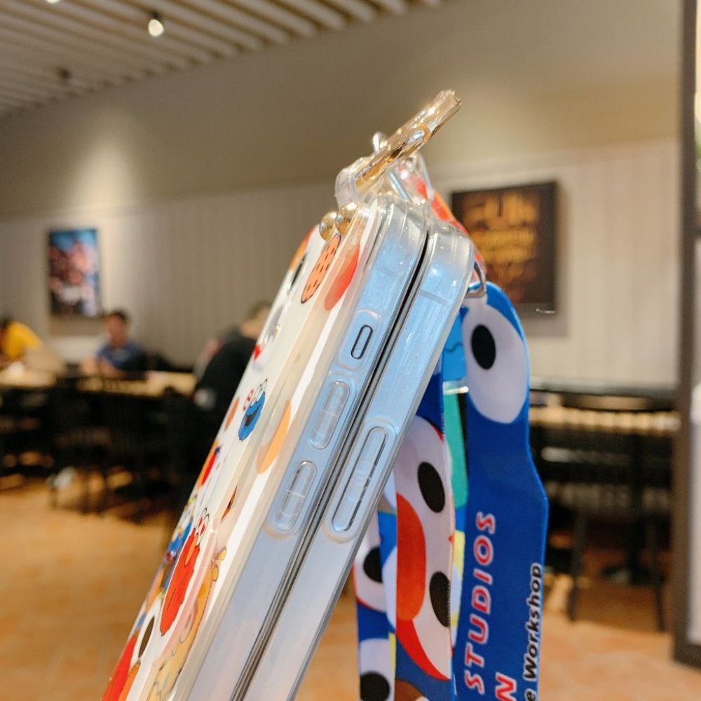 ELMO GLAM iPhone Case w/ Crossbody strap or Lanyard - Picture 12 of 13